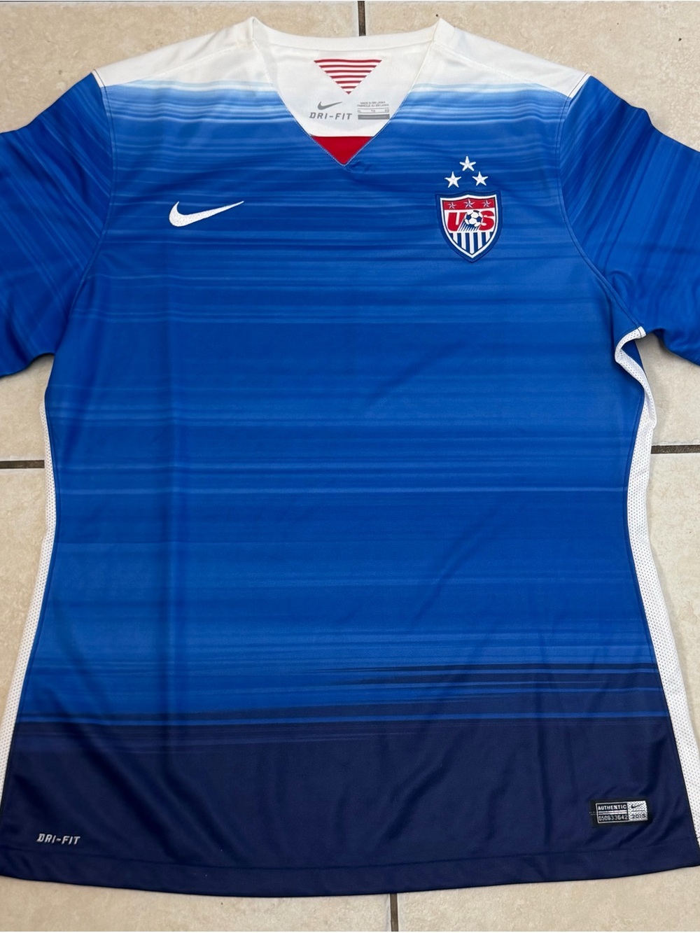 2015-16 United States USA Nike Away Womens Jersey